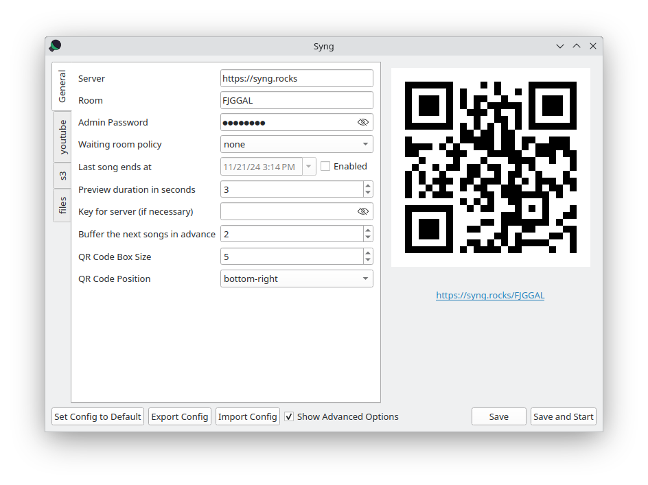 Syng.Rocks! Web Client